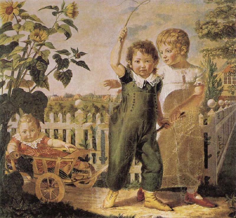 The Hulsenbeck Children, Philipp Otto Runge